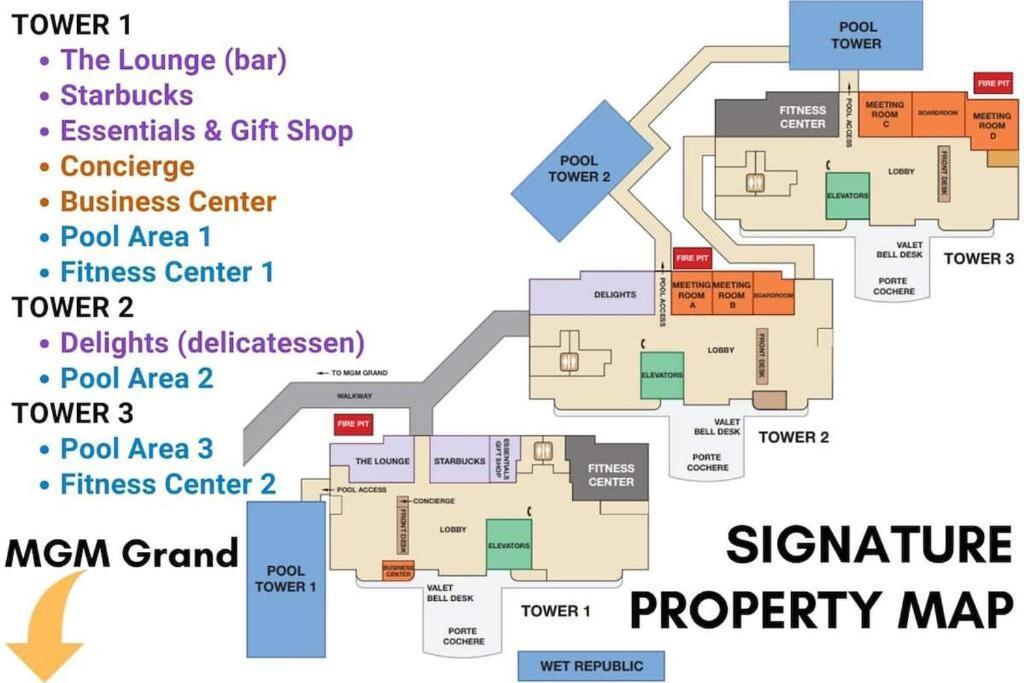 32Nd Flr Penthouse @Mgm Signature 1Bed, No Fee Лас-Вегас Экстерьер фото