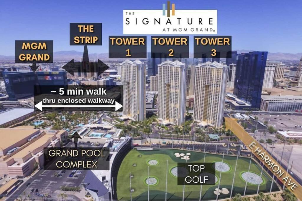 32Nd Flr Penthouse @Mgm Signature 1Bed, No Fee Лас-Вегас Экстерьер фото