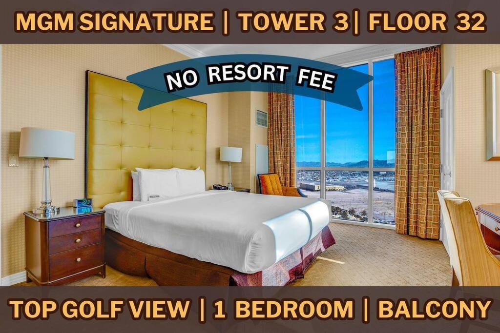 32Nd Flr Penthouse @Mgm Signature 1Bed, No Fee Лас-Вегас Экстерьер фото